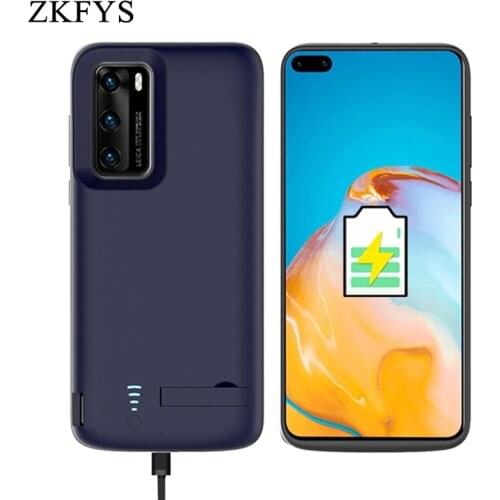 4800mAh Battery Charger Cases For Huawei P40 Pro 5G Battery Case Extenal Charger Power Bank Cover For Huawei P40 Charging Case
