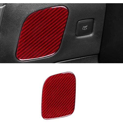 Compatible with Carbon Fiber Drivers Compartment Decoration Trim Cover Stickers Ford Mustang 2015 2016 2017 2018 2019