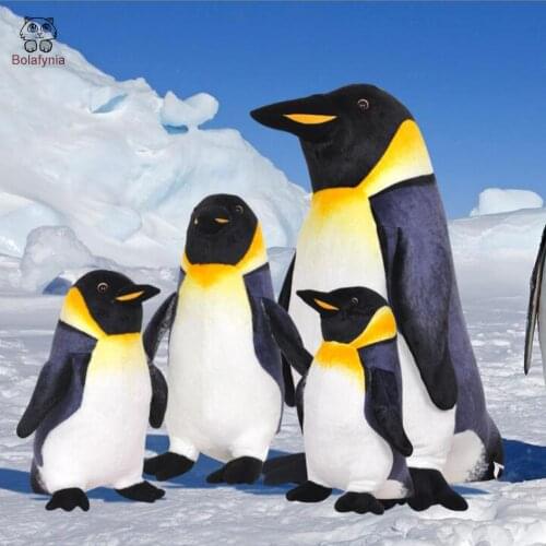 BOLAFYNIA Children Plush Toy Antarctic simulation penguin Baby Kids Stuffed Toy for Christmas Birthday Gift