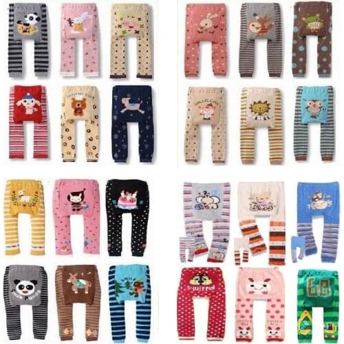 Animal Baby Girls Long Pants Newborn leggings Babies PP Pants 100% Cotton Baby Clothes Bebe Roupas