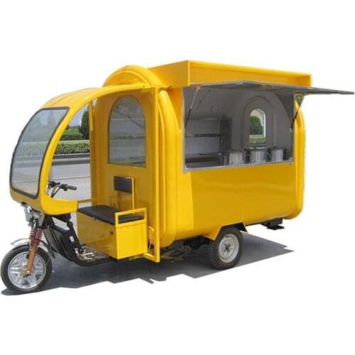 Electric Ice Cream Cart Mobile Food Cart For Sale Philippines With Wheels