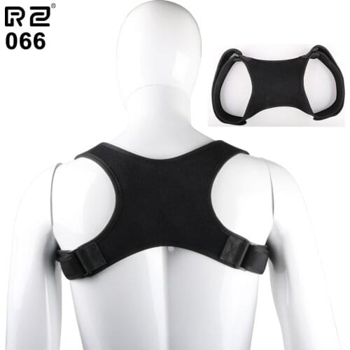 Fitness Brace Support Belt Workout Equipment Adjustable Corrector Clavicle Spine Back Shoulder Lumbar Correction Dropshipping RZ