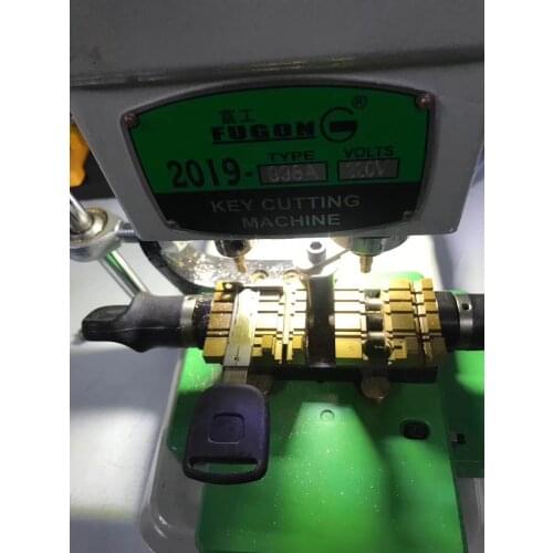 HON66 HONDA Car Key External Milling Clamp Chucks Outer Cutting Copy Duplicating Machine Fixture 2 pcs/lot