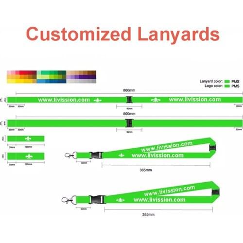 Mifavipa 200 PCS Fashion Trinket Customized Lanyard llaveros Safety Label Customize Lanyard for Aviation Gifts Key Holder