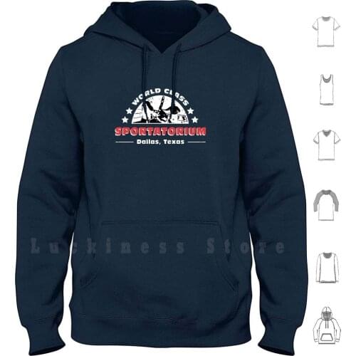 World Class Sportatorium ( Inverse ) hoodies long sleeve Wrestling Classic Retro Old School Texas Von Erich Von Erichs
