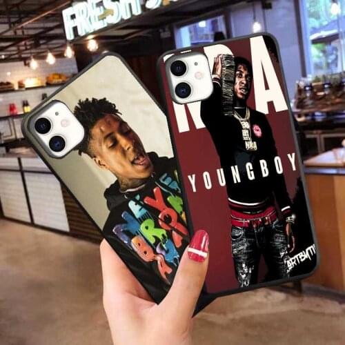 Fashion Youngboy Never Broke Again Merch 38 TPU Soft Phone Case for iPhone 12mini SE 6S 7 8 Plus XR XS Max 12pro 11Pro Max cover