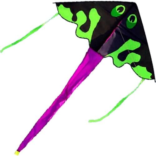 New High Quality Outdoor Fun Sport Power Cartoon Kite / fish Kites With Handle and Line Flying Higher Big Kites For Kids