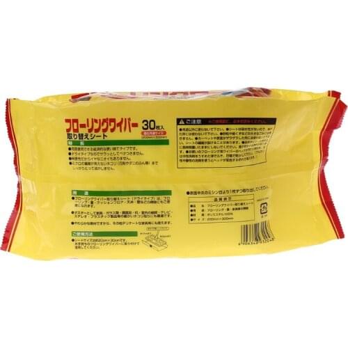 M4YC 30pcs/bag Disposable Electrostatic Dust Removal Mop Paper Home Kitchen Bathroom