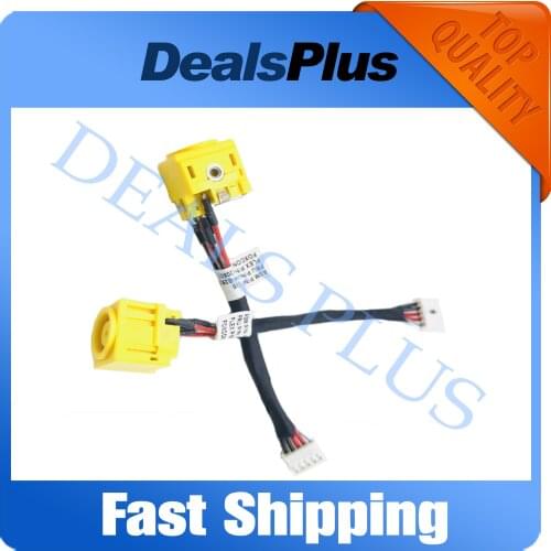 1PCS New DC Power Jack Socket Plug Cable Connector For Lenovo Thinkpad T410 T410i T420 T420i T430 T430i 45M2893