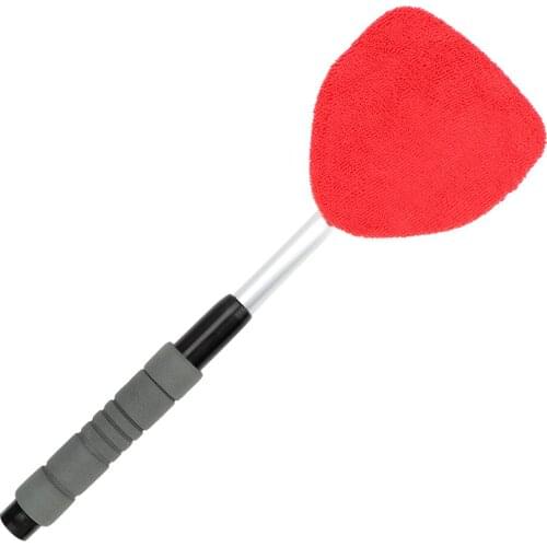 Telescopic Window Glass Cleaner Car Window Cleaner Microfiber Car Windshield Cleaning Brush Window Scraping Mist Eliminator
