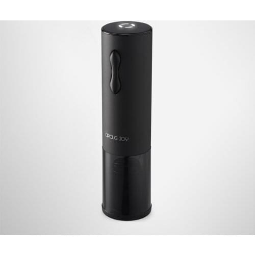 Wine Circle Joy Super Touch Mini Electric Wine Opener USB Charging Black Convenient