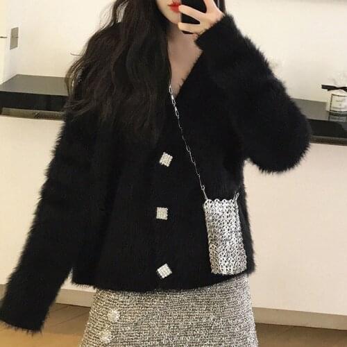 Women Sequined Mini Handbag Shoulder Bag metallic evening bag Summer Beach Bag Beaded Blingbling Sliver Luxury Lady Handbags