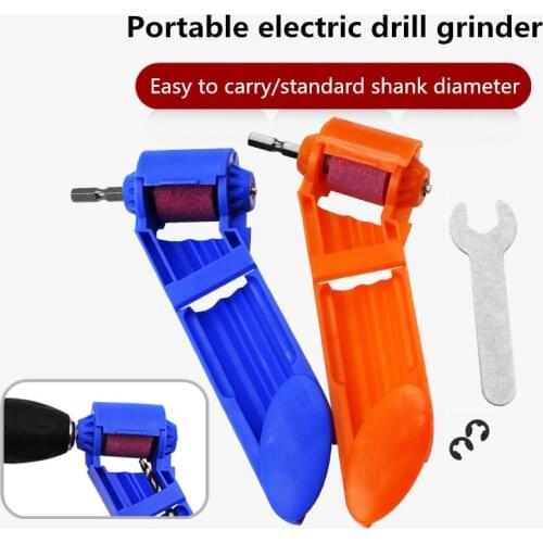2-12.5mm corundum grinding wheel drill bit grinding tool twist drill bit sharpener portable drill bit sharpener