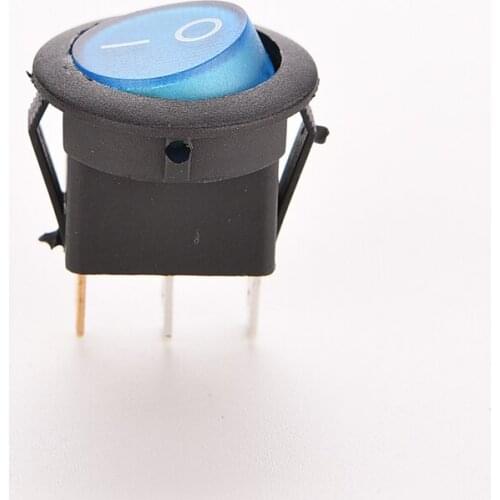 4 Colours LED Lights ON/OFF Button Dot Round Illuminant TOGGLE SWITCH 12V 16A