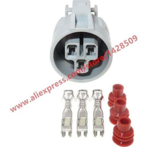 5 Sets 3 Pin Waterproof Female Automotive Sealed Plug Auto Cable Connector 6187-3901