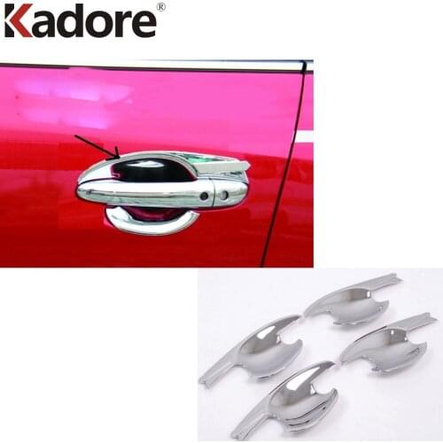 For Mazda 6 Atenza 2013 2014 2015 2016 2017 Sedan Third GE ABS Chrome Door Handle Bowl Cover Cup Sticker Car Styling Trim