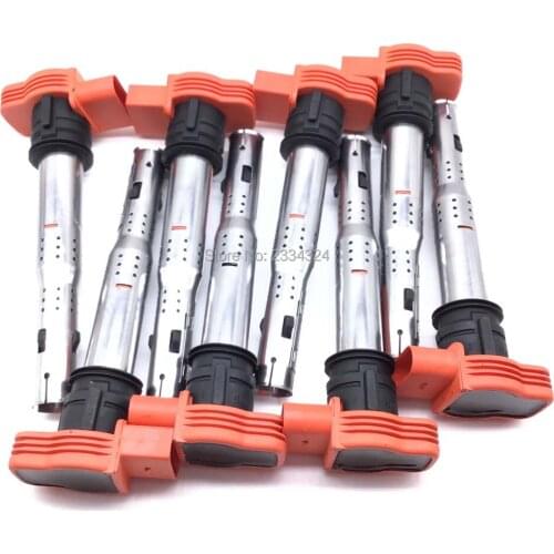 Ignition coil for Audi A4 A5 A6 A8 Q5 Q7 R8 VW Touareg 06E905115E/06E905115D/06E905115C/06E905115B 06E 905 115E