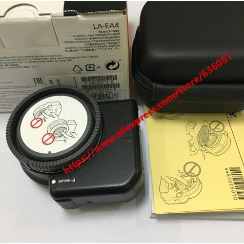LA-EA4 Mount Adaptor A-mount Lens to E-mount For Sony A7 A7RM2 A7SM2 A7M3 A7RM3 ILCE-7 ILCE-7RM2 ILCE-7SM2 ILCE-7M2 ILCE-7R