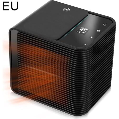 Desktop High Power Temperature Regulation Air Heater Household Low Noise Constant Temperature Heater