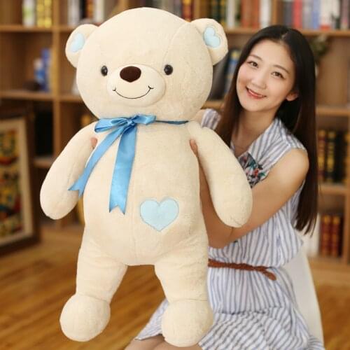 New 60CM Lovely Teddy Bear Plush Toys Soft Teddy Bear Hand Warmer Popular Birthday Valentines Gifts For Girls Kids Toys