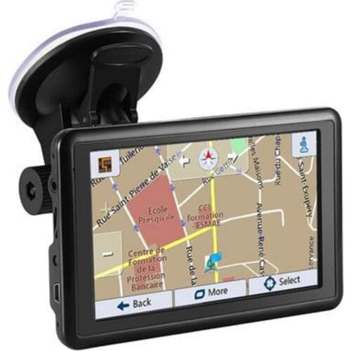 New Protable GPS Car Navigation USB Charging Car Charger Convenient FM Transmitter Navigator 5.0 Inch Touch Screen GPS Device