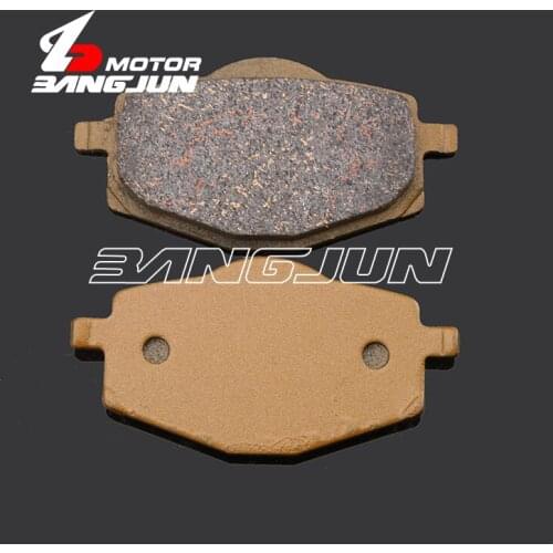 Motorcycle Rear Metal Brake Pads For YAMAHA TZR50 TDR125 YZ125U XT600Z/E