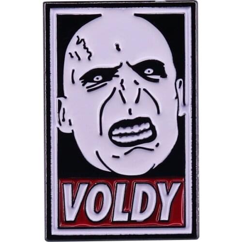 Voldemort lapel pin horror art decor celebrate your love of everyones favorite bad guy