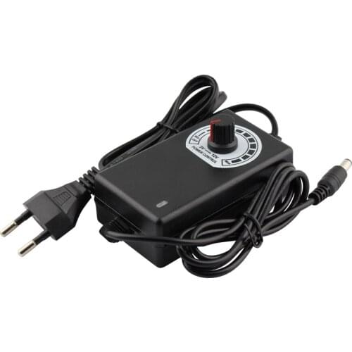 3-12V/ 9-24v 2A Adjustable Power Supply Adapter 24w AC DC universal charger Voltage Regulator For security system Led Strip