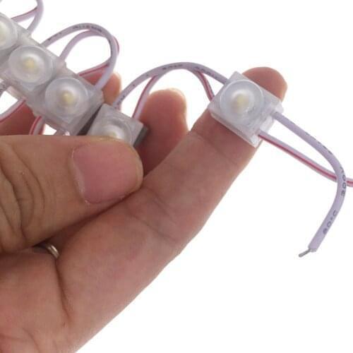 600pcs outdoor small size LED Module Warm White White Single 1 smd 2835 lens LED mini module 12V 12mmx10mm Sign Lighting Box