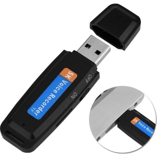 U Disk Shaped Recorder USB 2.0 Digital Voice Recorder Flash Drive Mini Audio Recorder