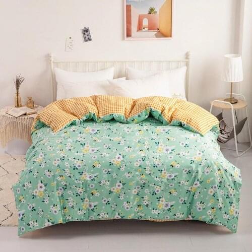 AB Version Dual-sided Duvet Cover Soft Comfortable Cotton Printing Comforter Cover Adult Children Home Textiles Quilt Cover