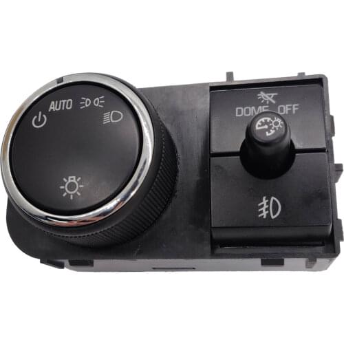 Headlight Fog Light Switch for 2007-2014 Chevy Silverado Tahoe GMC Sierra Yukon OEM 25858705 New