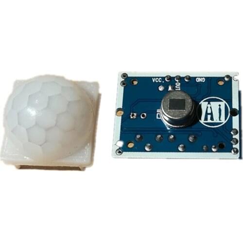 HC-SR501 human body infrared sensor module body sensor infrared module with lens