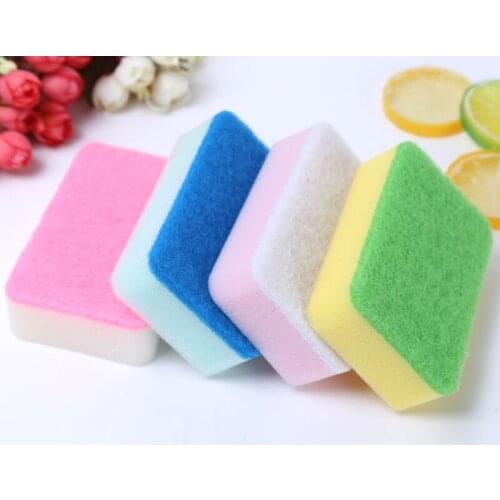 Multipurpose Sponge Cleaning Wipe Duster Double-sided Use Household Cleaning Tool Soft Kitchen Cleaning Dish Strong Absorbent
