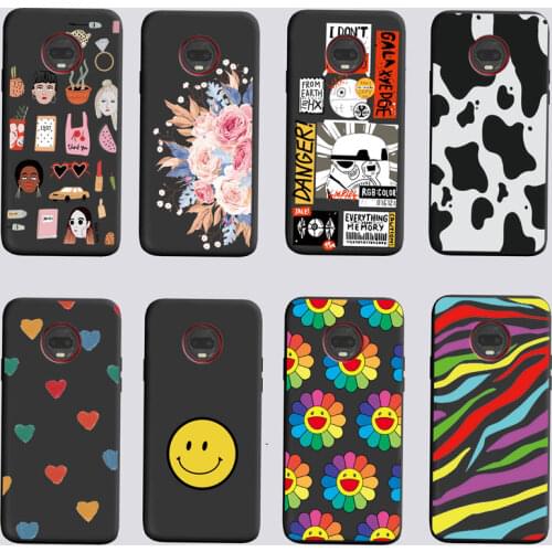 Silicon Case For Moto G6 Play Case Full Protection Soft Tpu Back Cover For Motorola G5 Plus E4 Plus G5S PLUS Moto C Plus Covers