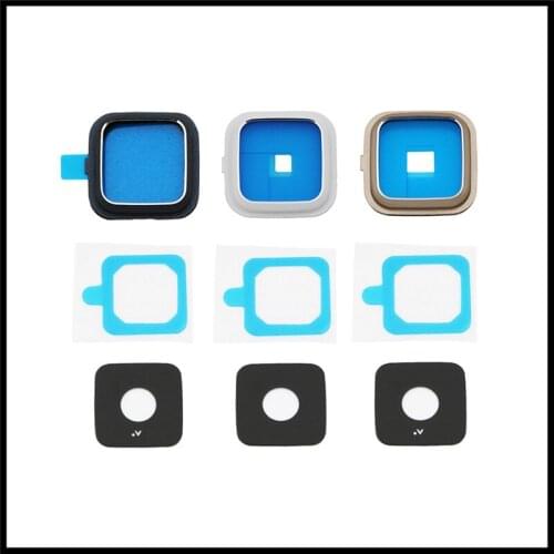 10pcs/lot New Original Camera Frame Glass Lens Bumper Cover Replacement For Samsung Galaxy Note 4 N9100 N910F