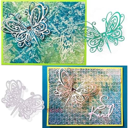 Butterfly Scrapbooking Dies Embossed Creative Knife Template Stencil for DIY Paper Album Photo Cards Making Dies Cut Die