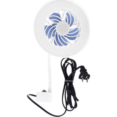 Universal Magnetic US/AU Plug 2in1 AC 110V 220V E27 12W Led Lamp and Air Cooling Fan Led Light Bulb For Home Office Factory