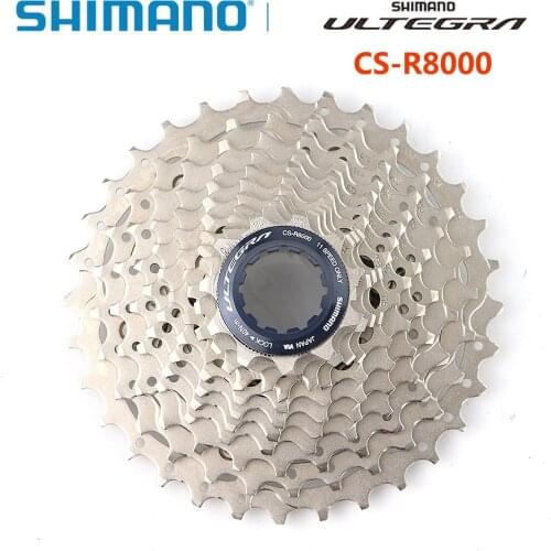 SHIMANO Ultegra CS R8000 Road Bike Freewheel 11speed 11-28T 11-30T 11-32T R8000 Cassette Sprocket Shimano genuine goods