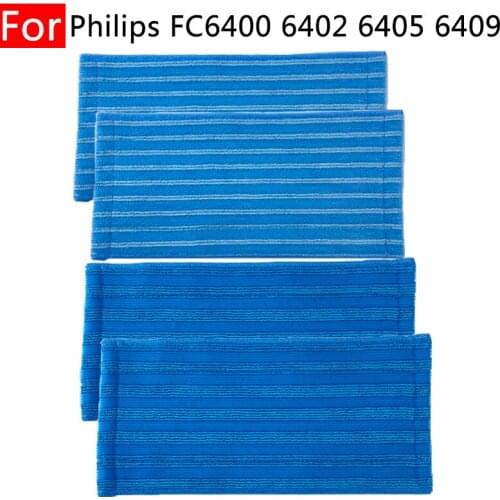 For Philips FC6400 FC6402 FC6405 FC6409 Smart Home Accessories Spare Parts Replaceable Mop Floor Rag Cloth Robot Vacuum Cleaner