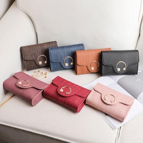Female Messenger Shoulder Bags For Women Phone Wallet Envelope Travel Small Square Bag Cute Student New Korean Simple leather