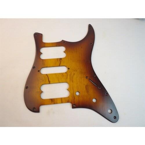 1PCS solid maple wood STRAT GUITAR HSH Pickguard #3151
