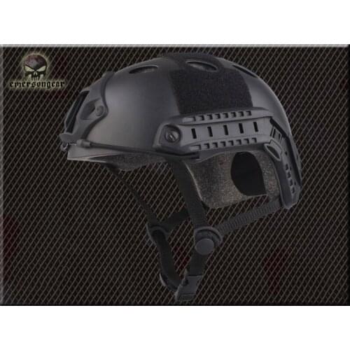 2017 Emerson Airsoft Base Jump FAST Helmet PJ TYPE-Economy Version Protective Pararescue EM8811 Tactics helmet Black