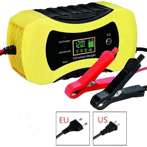 Car and motorcycle battery charger 12V8A intelligent repair type 110 / 220v universal battery charger
