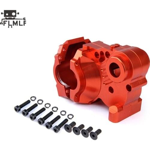 CNC Metal Three Sections of Fission Diff Gear Box Set Fit 1/5 HPI ROFUN BAHA ROVAN KM BAJA 5B 5T 5SC Toys Parts
