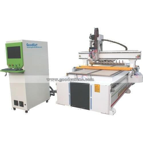 Woodworking machinery Wood ATC Linear blade store Nested CNC Router Cutting Machine