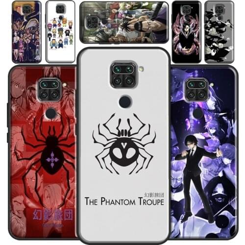 Phantom Troupe Hunter X Hunter For Redmi Note 9 Pro Note 7 8 Pro 8T 9S Note 10 Pro Phone Case For Redmi 9T 9C 9 9A 8A 7A