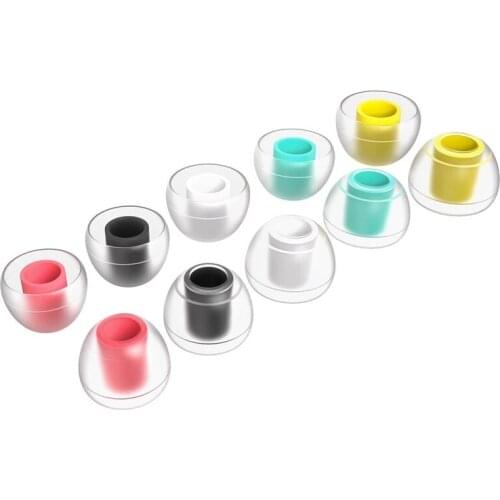 KBEAR 07 Silicone upgraded Eartips 1 pair(2 pcs) 5 pairs(10pcs) Noise Isolating with S M M- L Size For KBEAR TRI Earphone