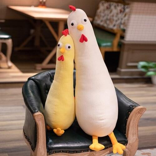 Soft Long Alpaca Dinosaur Chicken Unicorn Plush Sleeping Pillow Stuffed Leg-clamping Cushion Birthday Gift For Children Girls