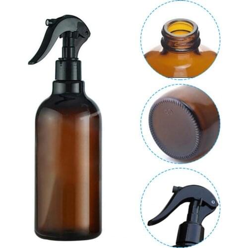 Cleaning Product Spray Bottle Brown Wear Resistant Moisturizing Mist Spray Bottle Reusable Atomizer Bottle Empty for Liquids